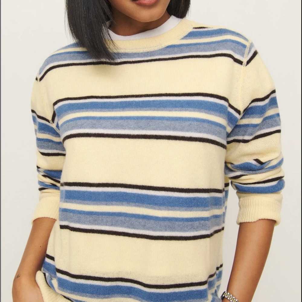 NWT Reformation - Cashmere Boyfriend Sweater